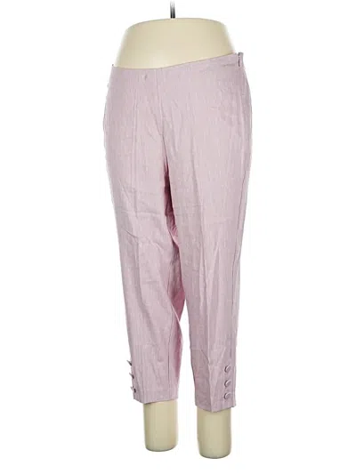 Pre-owned Jjill Casual Pants In Pink