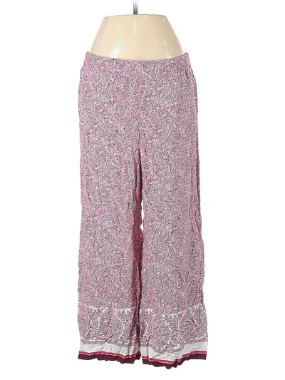 Pre-owned Jjill Casual Pants In Pink