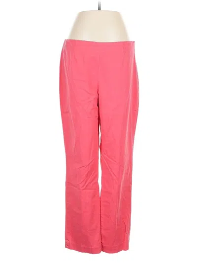 Pre-owned Jjill Casual Pants In Pink