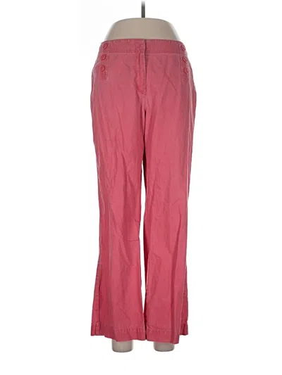 Pre-owned Jjill Casual Pants In Pink