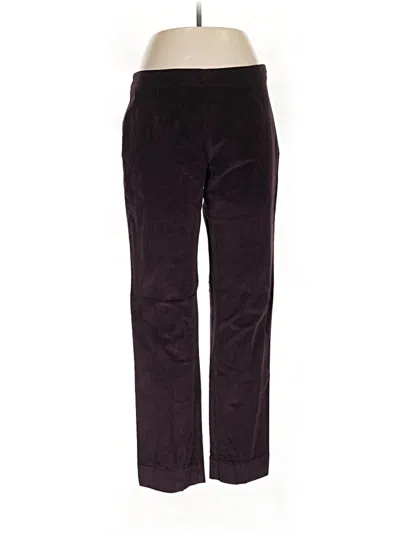 Pre-owned Jjill Casual Pants In Purple