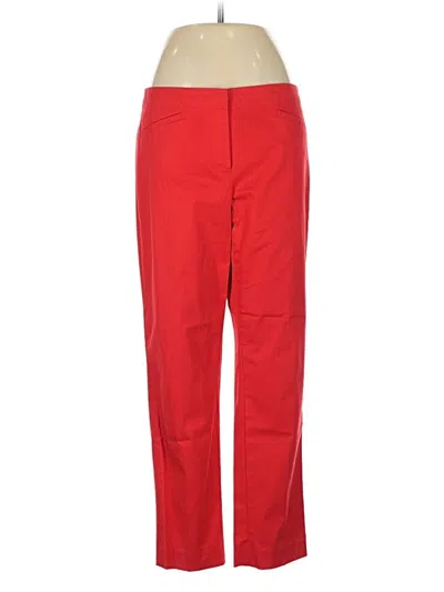 Pre-owned Jjill Casual Pants In Red