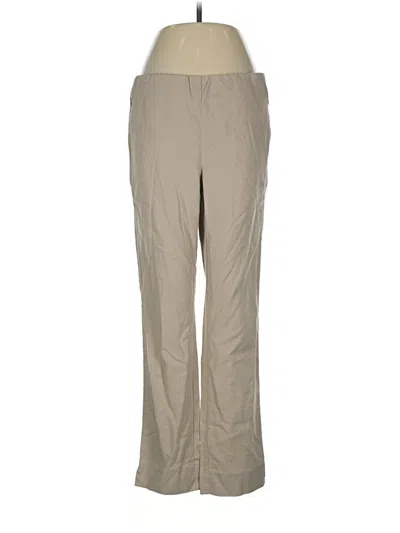 Pre-owned Jjill Casual Pants In Tan