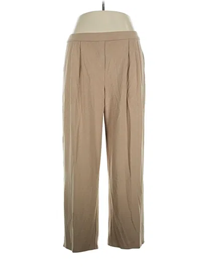 Pre-owned Jjill Casual Pants In Tan