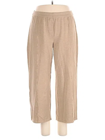 Pre-owned Jjill Casual Pants In Tan