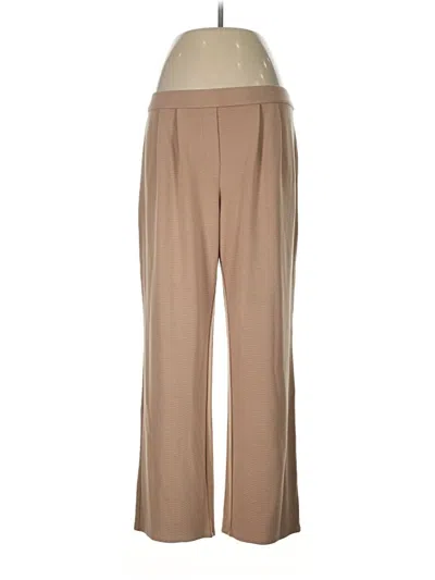 Pre-owned Jjill Casual Pants In Tan
