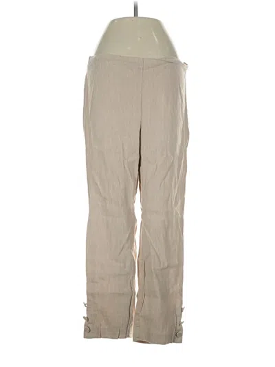 Pre-owned Jjill Casual Pants In Tan
