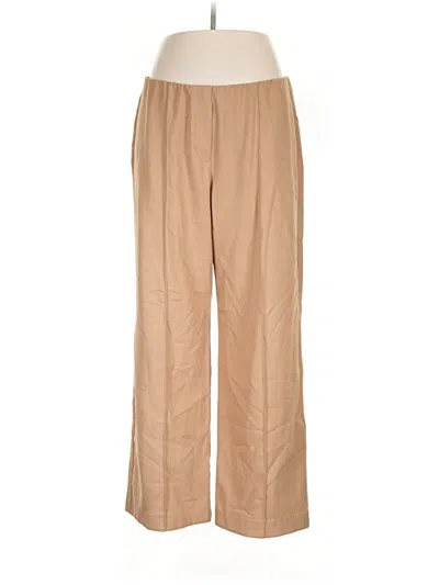 Pre-owned Jjill Casual Pants In Tan