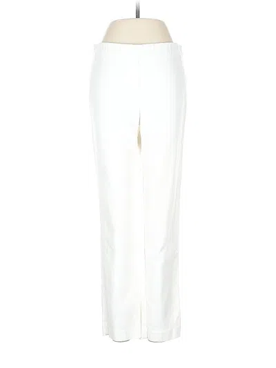 Pre-owned Jjill Casual Pants In White