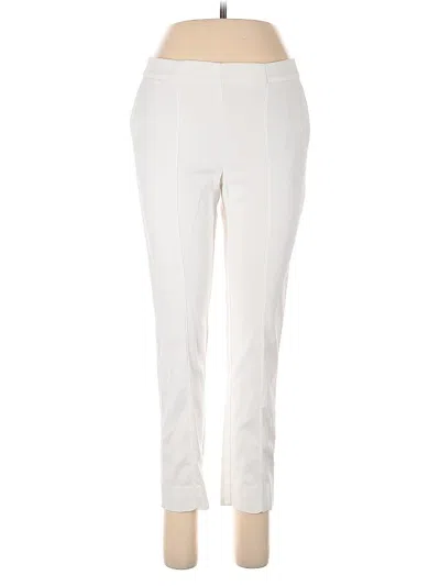 Pre-owned Jjill Casual Pants In White