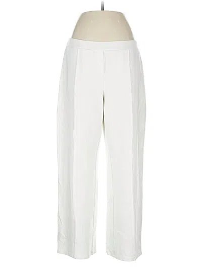 Pre-owned Jjill Casual Pants In White