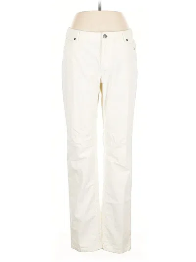 Pre-owned Jjill Casual Pants In White
