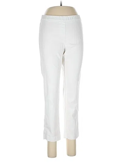 Pre-owned Jjill Casual Pants In White