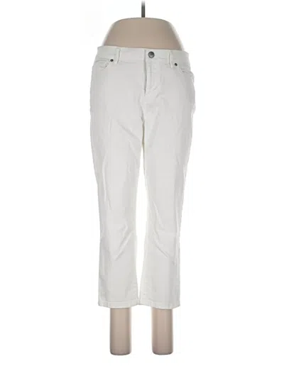 Pre-owned Jjill Casual Pants In White