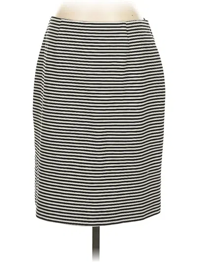 Pre-owned Jjill Casual Skirt In Black
