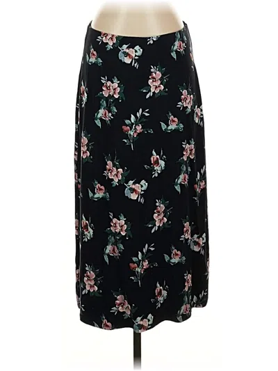 Pre-owned Jjill Casual Skirt In Black