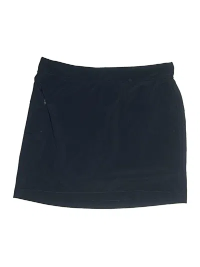 Pre-owned Jjill Casual Skirt In Black