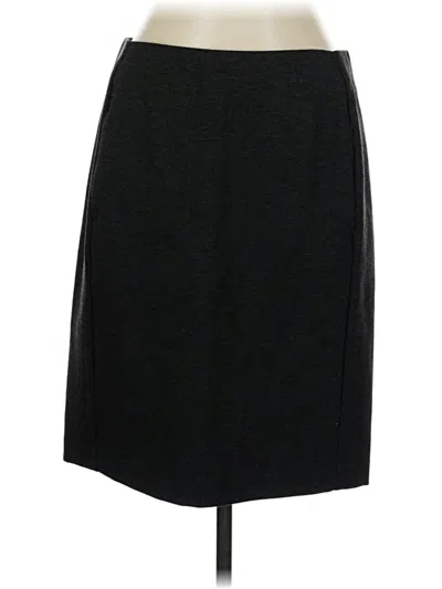 Pre-owned Jjill Casual Skirt In Black
