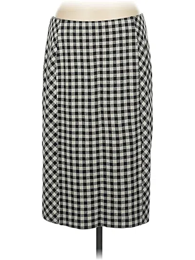 Pre-owned Jjill Casual Skirt In Black