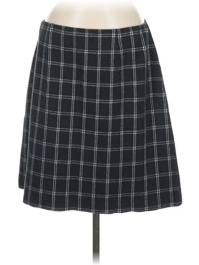 Pre-owned Jjill Casual Skirt In Black
