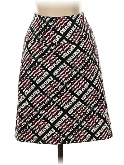 Pre-owned Jjill Casual Skirt In Black