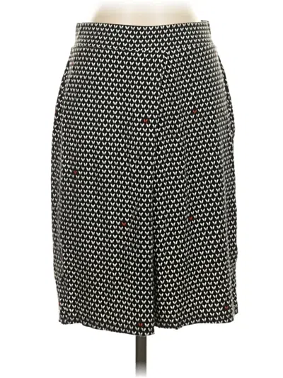 Pre-owned Jjill Casual Skirt In Black
