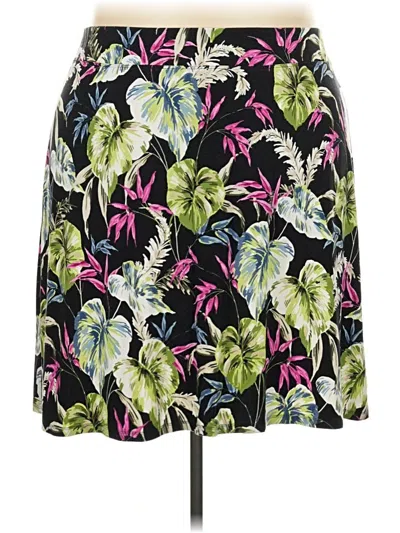Pre-owned Jjill Casual Skirt In Black