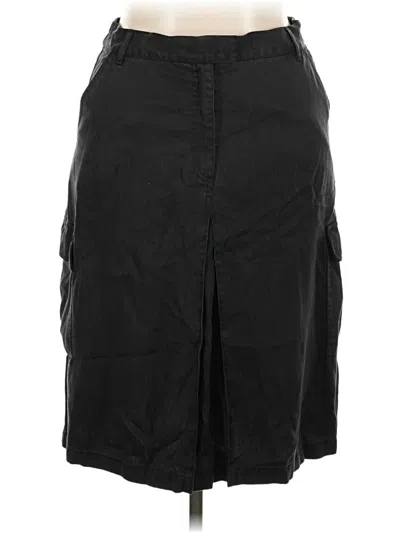 Pre-owned Jjill Casual Skirt In Black