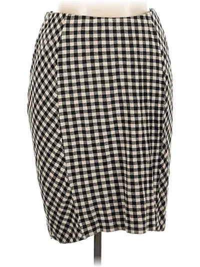 Pre-owned Jjill Casual Skirt In Black