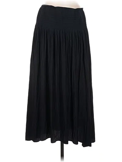 Pre-owned Jjill Casual Skirt In Black