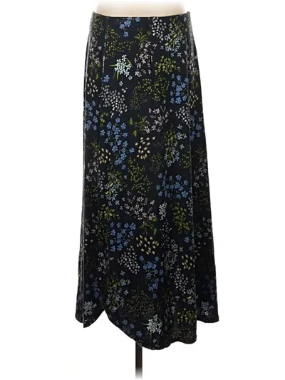 Pre-owned Jjill Casual Skirt In Black