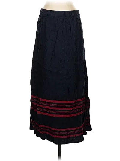 Pre-owned Jjill Casual Skirt In Blue