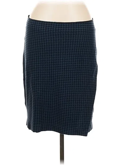 Pre-owned Jjill Casual Skirt In Blue