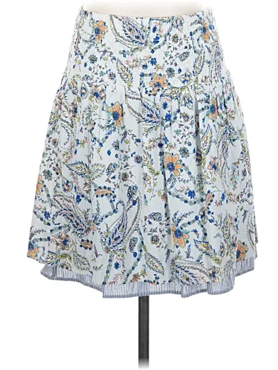 Pre-owned Jjill Casual Skirt In Blue