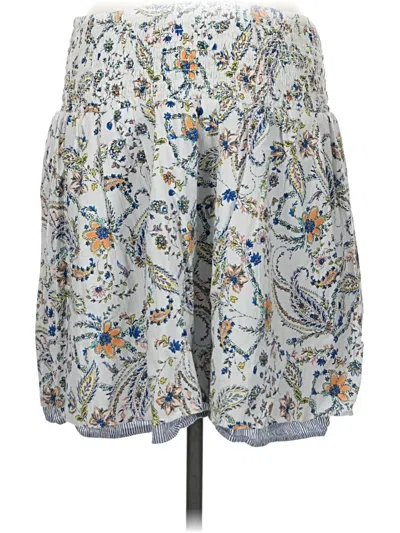 Pre-owned Jjill Casual Skirt In Blue