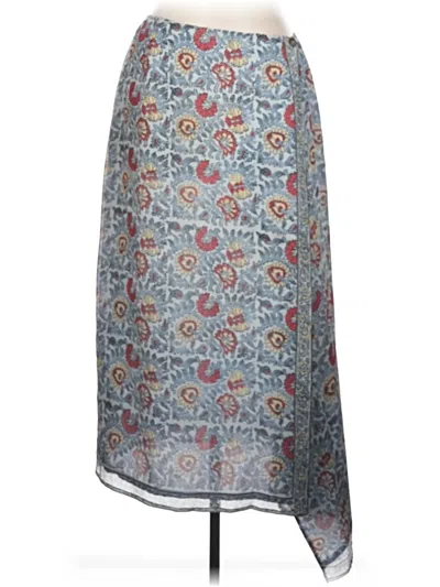 Pre-owned Jjill Casual Skirt In Blue