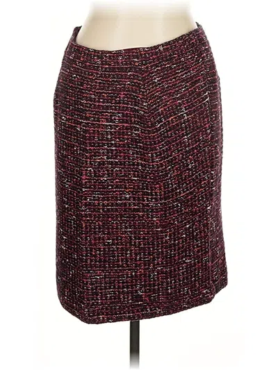 Jjill Casual Skirt In Burgundy