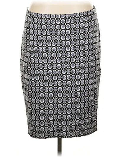 Pre-owned Jjill Casual Skirt In Gray