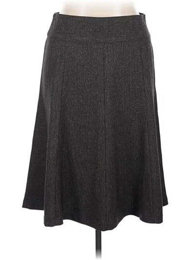 Pre-owned Jjill Casual Skirt In Gray