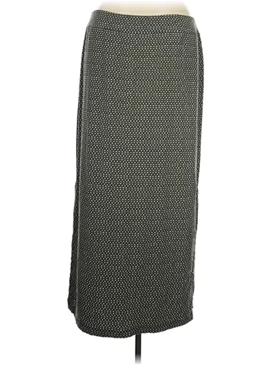 Pre-owned Jjill Casual Skirt In Gray