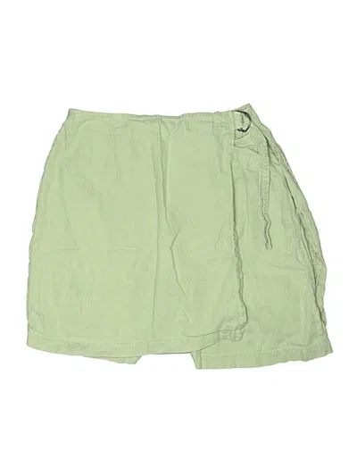 Pre-owned Jjill Casual Skirt In Green