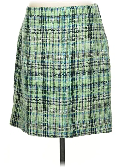 Pre-owned Jjill Casual Skirt In Green
