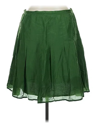 Pre-owned Jjill Casual Skirt In Green