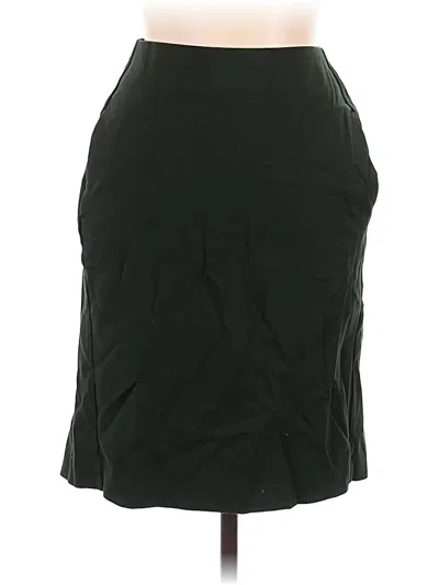 Pre-owned Jjill Casual Skirt In Green