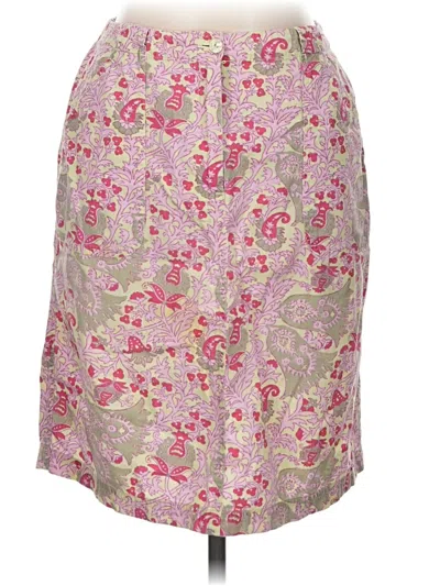 Pre-owned Jjill Casual Skirt In Pink