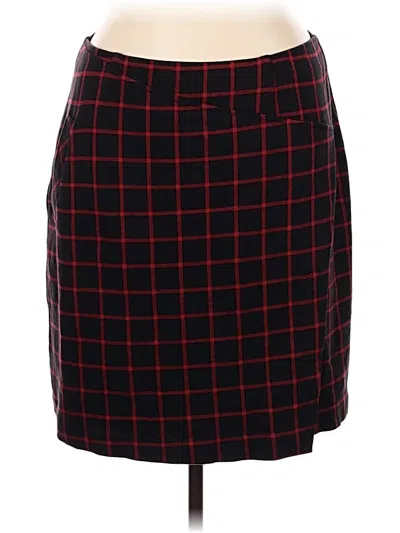 Pre-owned Jjill Casual Skirt In Red