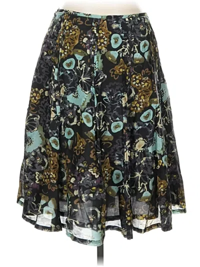 Pre-owned Jjill Casual Skirt In Teal