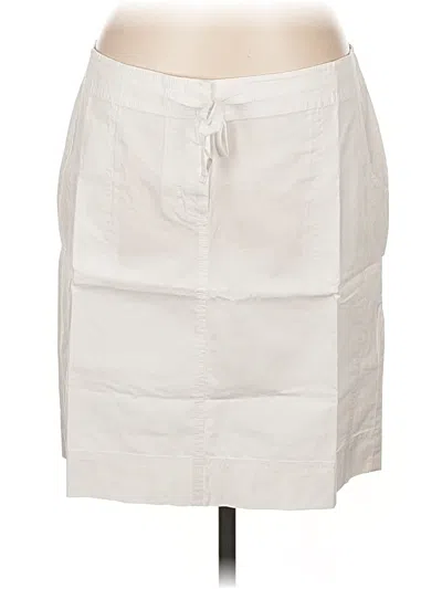 Jjill Casual Skirt In White