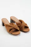 Jjill J.jill Celeste Block-heel Sandals In Cognac