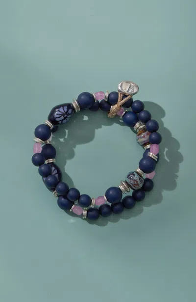 Jjill J.jill Ceramic Beaded Bracelet In Multi